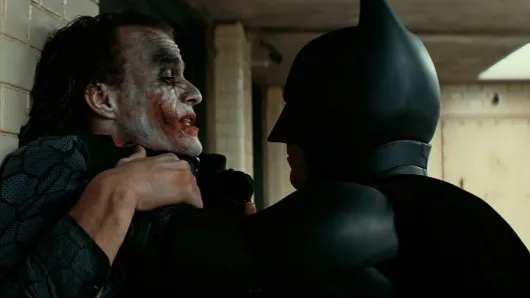 Batman interrogates the Joker - The Dark Knight Pack cover