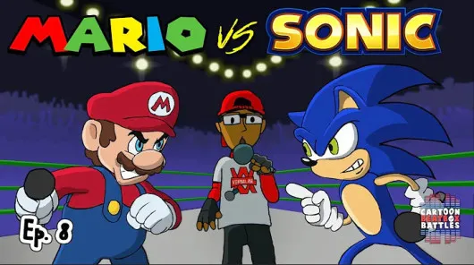 Mario vs Sonic beatbox battle Pack cover