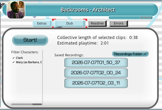 Backrooms - Architect/Therapy scene Pack cover