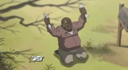 Boondocks - Uncle Ruckus finds out he's black Pack cover