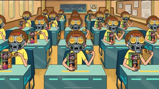 Source image for Rick and Morty pringles ad, line 20