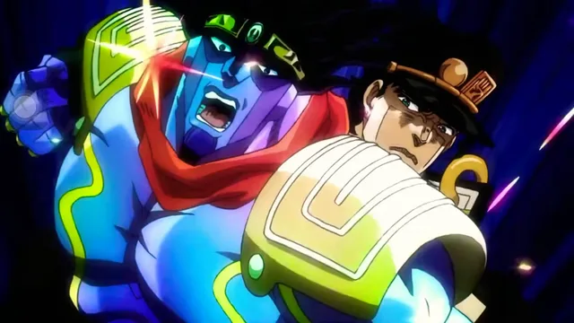 Source image for Jotaro vs DIO, line 6