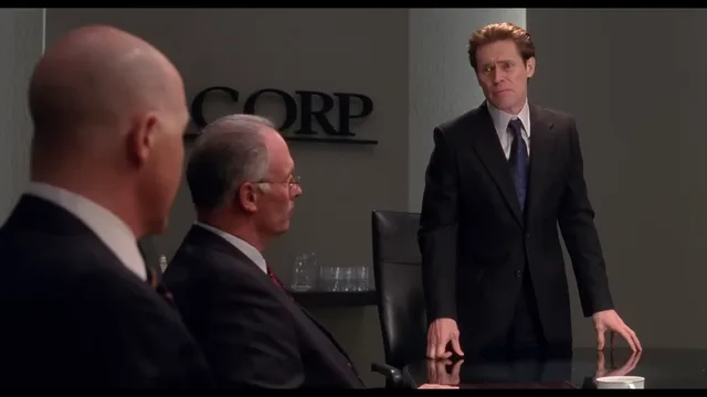 Source image for Spiderman (2002) - Oscorp Board Room Meeting, line 10