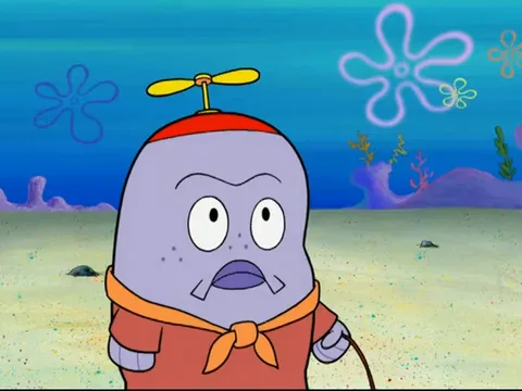 Source image for Spongebob - Someone Should Send You Floating Down The River Grandma, line 13
