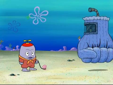 Source image for Spongebob - Someone Should Send You Floating Down The River Grandma, line 2