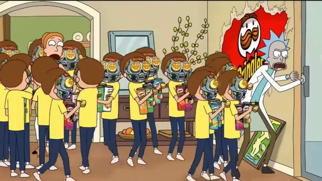 Source image for Rick and Morty pringles ad, line 16