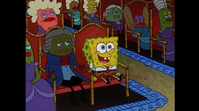 Source image for Spongebob in Squidwards Dream, line 1