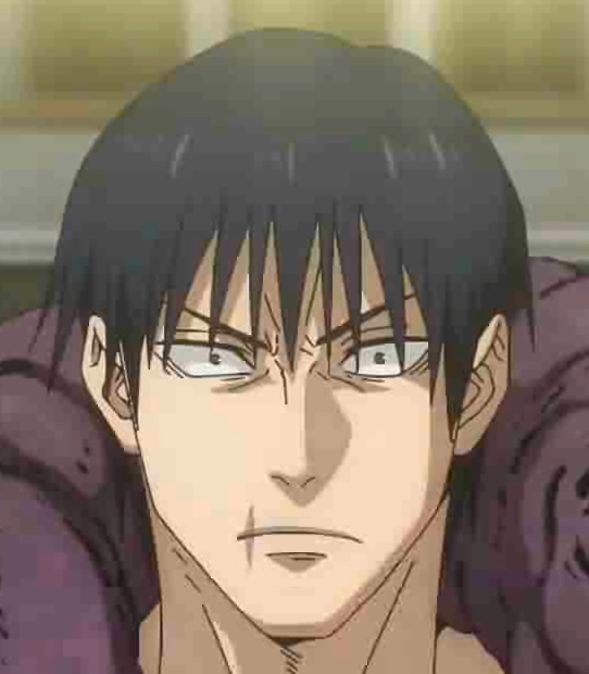Source image for Toji VS Gojo, line 1