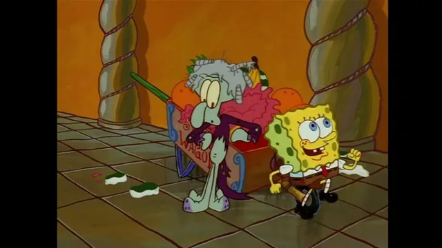 Source image for Spongebob in Squidwards Dream, line 7