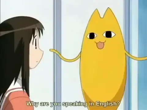 Source image for Azumanga Daioh - Oh My Gah, line 10