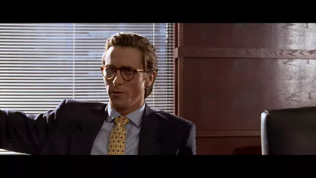 Source image for American Psycho - Business Card Scene, line 4