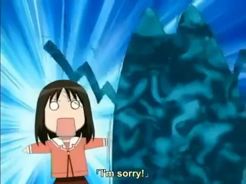 Source image for Azumanga Daioh - Oh My Gah, line 14