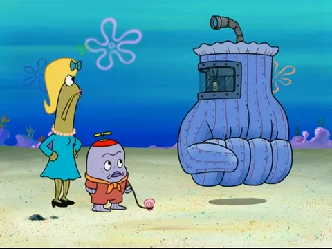 Source image for Spongebob - Someone Should Send You Floating Down The River Grandma, line 16