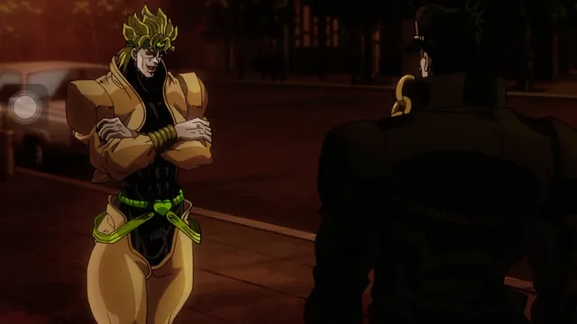 Source image for Jotaro vs DIO, line 20