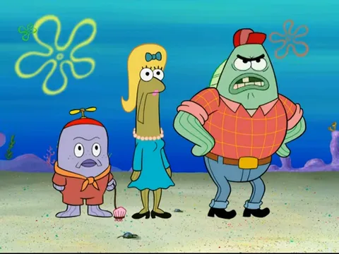 Source image for Spongebob - Someone Should Send You Floating Down The River Grandma, line 18