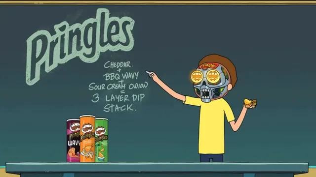 Source image for Rick and Morty pringles ad, line 18