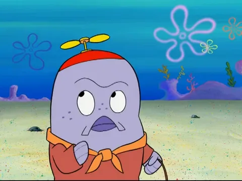 Source image for Spongebob - Someone Should Send You Floating Down The River Grandma, line 14