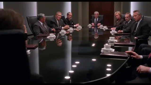 Source image for Spiderman (2002) - Oscorp Board Room Meeting, line 13