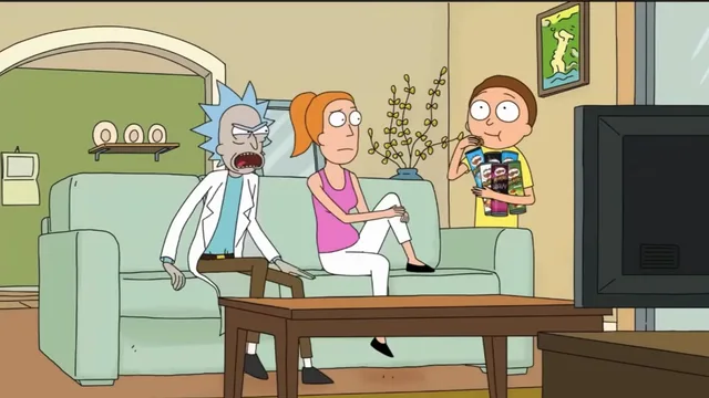 Source image for Rick and Morty pringles ad, line 7