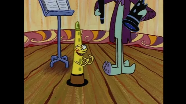 Source image for Spongebob in Squidwards Dream, line 3