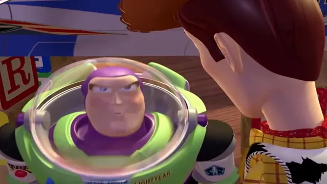 Source image for Toy story - Look an alien, line 4