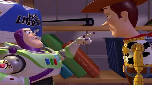 Source image for Toy story - Look an alien, line 10