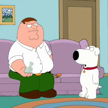 Source image for Family Guy - Peter Does Crack, line 7
