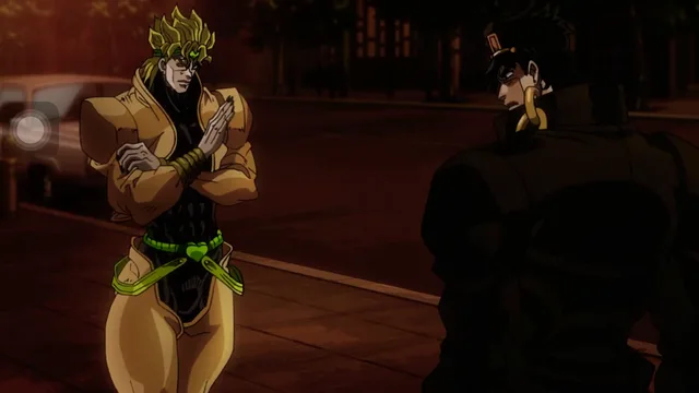 Source image for Jotaro vs DIO, line 8