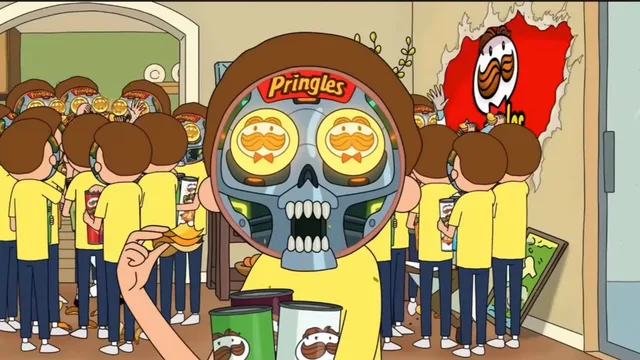 Source image for Rick and Morty pringles ad, line 17