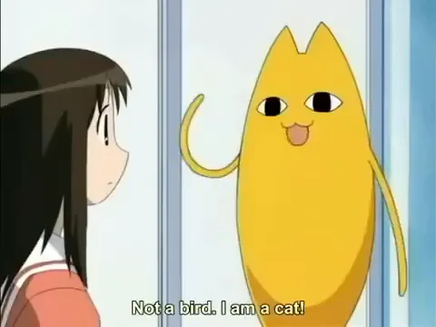 Source image for Azumanga Daioh - Oh My Gah, line 5