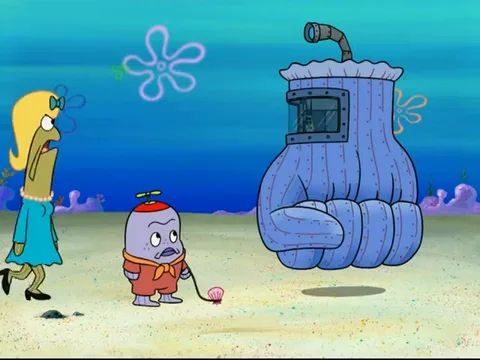 Source image for Spongebob - Someone Should Send You Floating Down The River Grandma, line 15