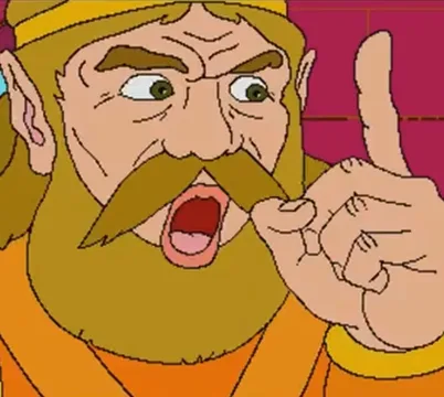 Source image for Zelda CDI Intro, line 2