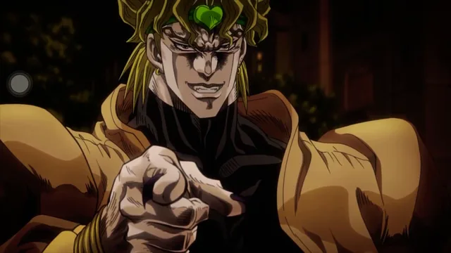 Source image for Jotaro vs DIO, line 16