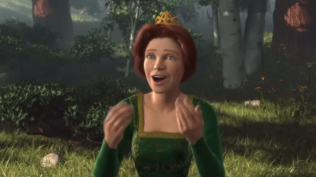 Source image for Shrek 1 - Fiona sings to bird, line 5
